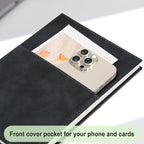 COMIX 6 Pack Lined Journals for Men Women, 240 Pages 5.6" x 8.3" Journaling - Image 3