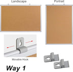 Cork Board Bulletin Board 24 x 36, Office Board - Image 6