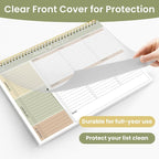 Weekly To Do List Notepad with 52 Undated Sheets（8.5"×11"）6 Pack - Image 4