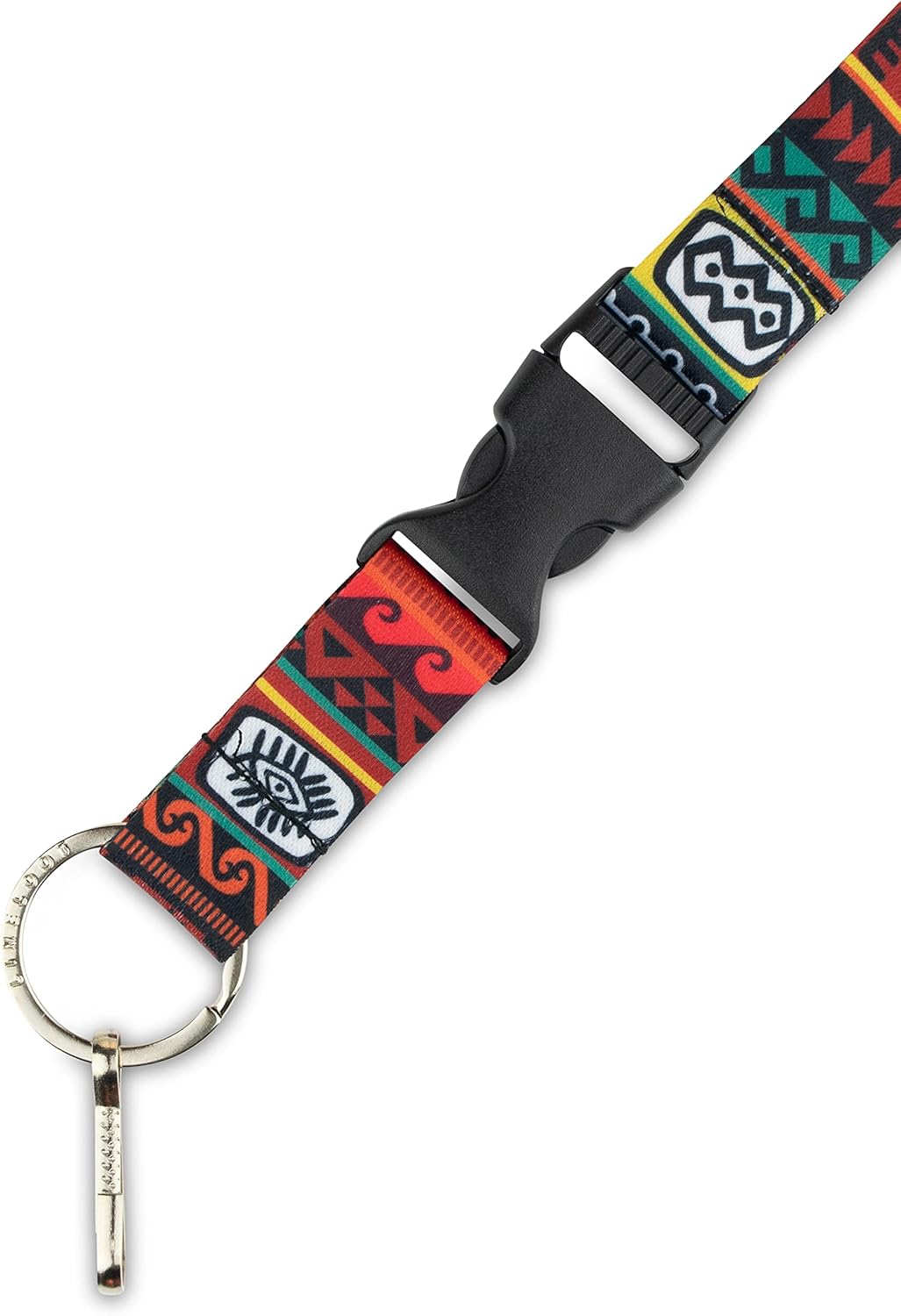 Limeloot Lanyard for Keys, ID Badge, Accessories | Neck Lanyard for Men and Women with Quick Release Buckle and Flat Ring