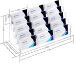 Vevitts Acrylic Business Card Holder - Image 2