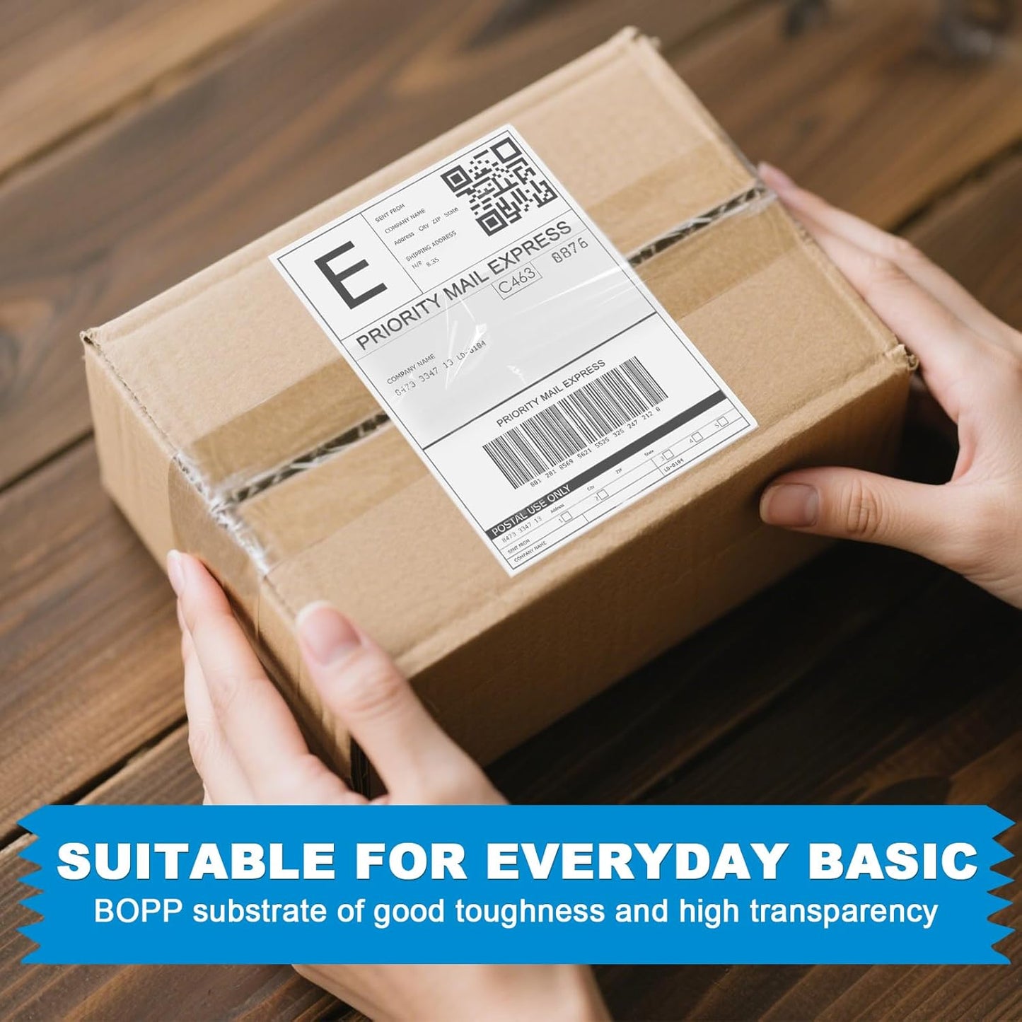TSHAY Packing Tape, 24 Pack Heavy Duty Shipping and Moving Packing Tape, Clear, Packing and Moving Supplies, 1.88 inch Wide, 65 Yards Per Roll, Total 1560 Yards
