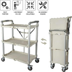 Olympia Tools 89-355 Pack N Roll Collapsible Service Cart, 300LB Capacity - Image 4