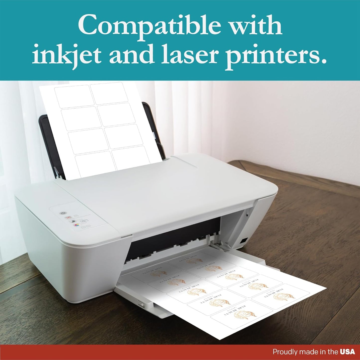 Premium Label Supply White Sticker Product/Shipping Labels – 3" x 2" – Laser/Inkjet Compatible – (10 per Sheet), 1000 Sheets – 10,000 Total Adhesive Labels