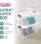 Sterilite 4 Pack Ultra Latching Box, Storage Bins - Image 2