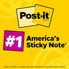 Post-it Notes, 4 in x 6 in, 2 Pack, 10 Pads, 100 Sheets per Pad, 1000 Sheets - Image 3