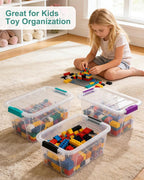 EOENVIVS Clear Storage Bins - Image 8