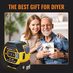 The Almighty Ruler Laser Tape Measure | Laser Distance Measurer, Heavy-Duty Tool - Image 6