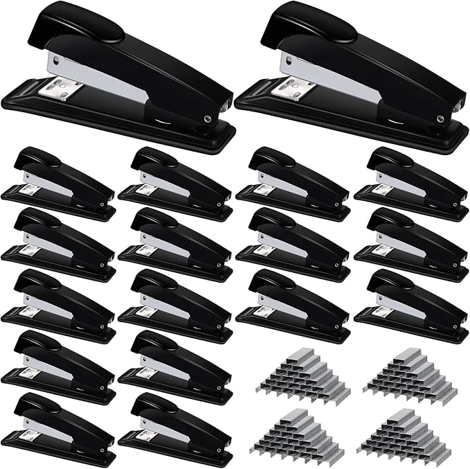 Yahenda 18 Pieces Staplers Bulk by Yahenda