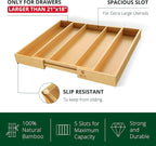 Luxury Bamboo Kitchen Drawer Organizer - Image 5