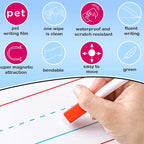 Patelai 2 Pcs Back to School Jumbo Magnetic Notebook Paper Large Magnetic - Image 3