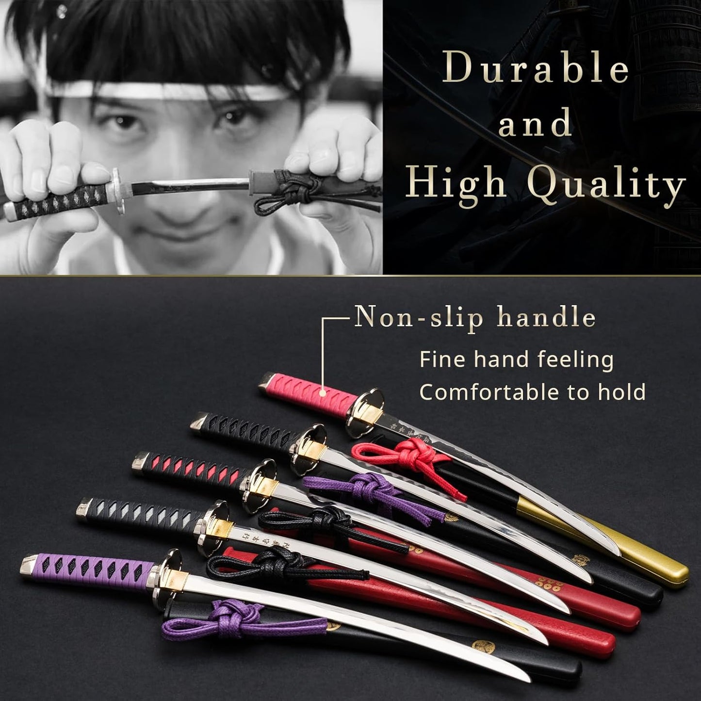Mini Japanese Samurai Katana Sword Paper Knife Letter Opener 8.3 inch Made in JAPAN (Sakamoto Ryouma)