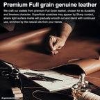 furid Genuine Leather Wallet for Men: Slim RFID Minimalist Wallets - Image 5