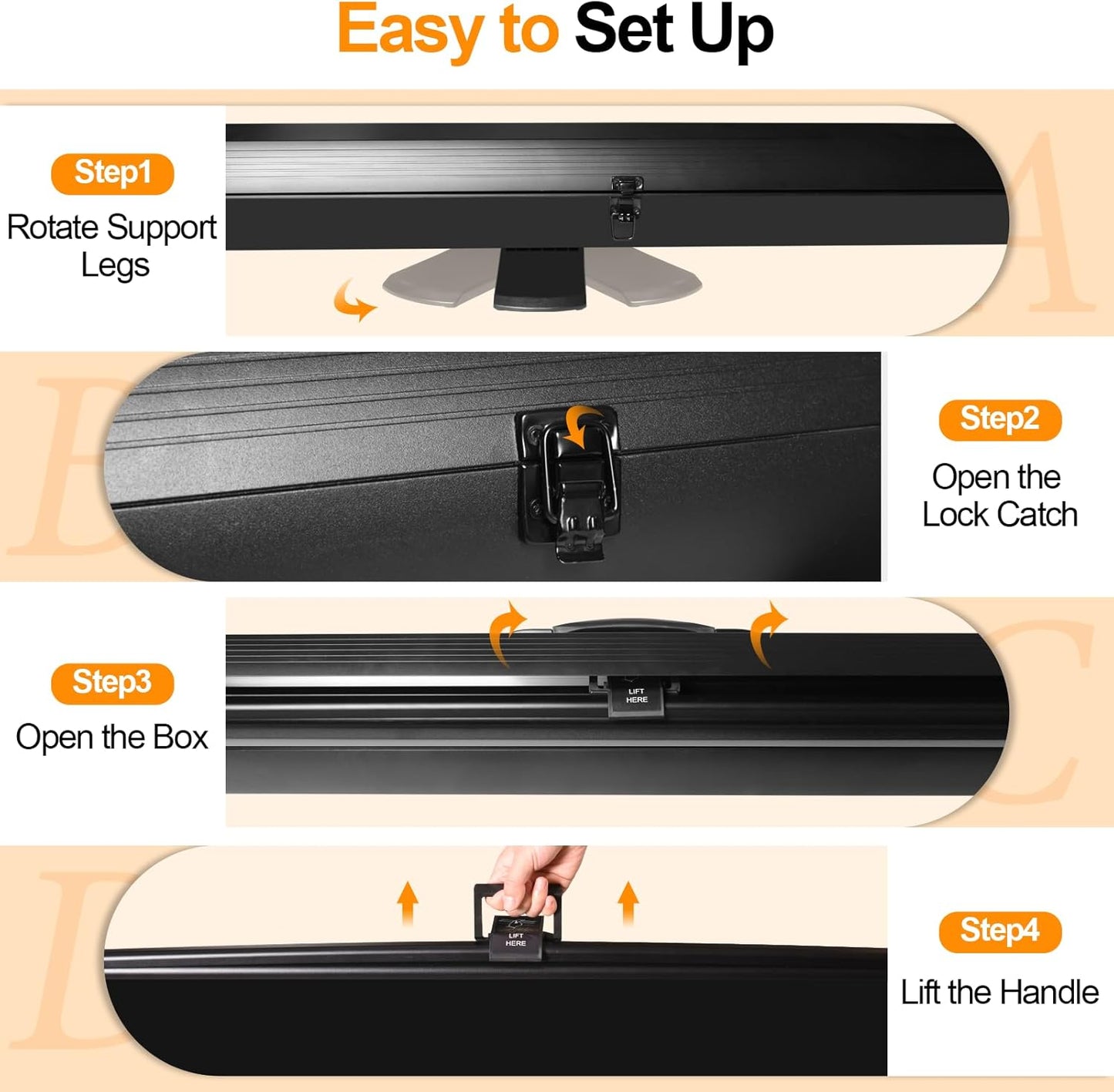 FUDESY 78.7 x 93in Large Collapsible Black Backdrop Screen, Portable Retractable Pull Up Panel Wrinkle-Resistant Photo Background for Streaming, Video Conference, Photographic Studio