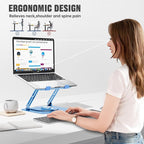 JOYEKY Laptop Stand for Desk, Adjustable Computer Stand - Image 6