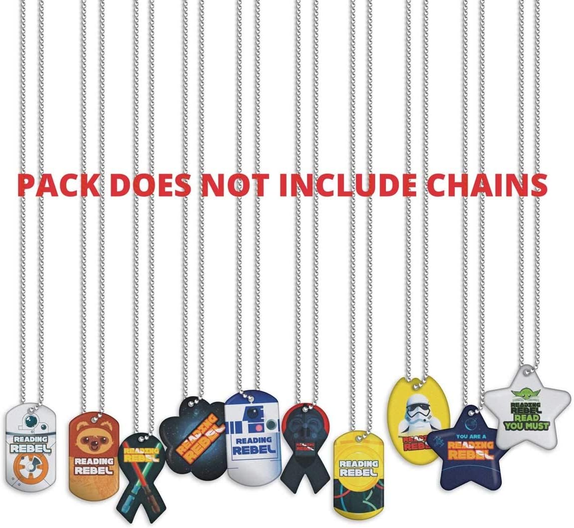 Reading Rebel Brag Tag Value Pack: Wearable Incentives Young Readers 500 Tags (50 Tags for Each Design)