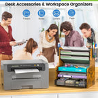 DAOUTIME 6-Tier Mesh Desk Organizer - Image 6