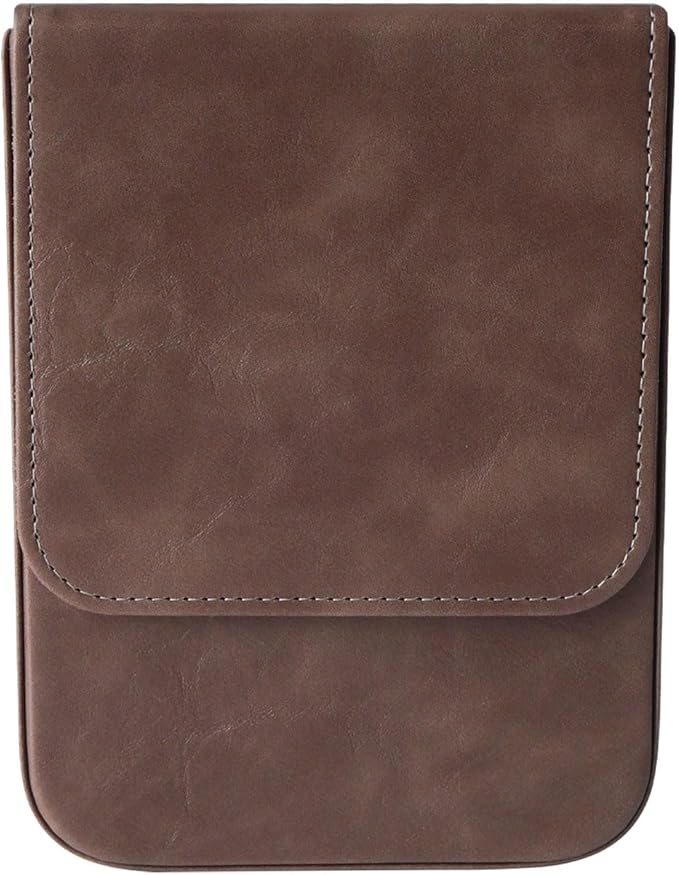 Leather 6 Fountain Pen/Pencil Tray Case, Magnetic Closure - Image 6