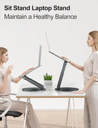 tounee Telescopic Laptop Stand for Desk - Image 3
