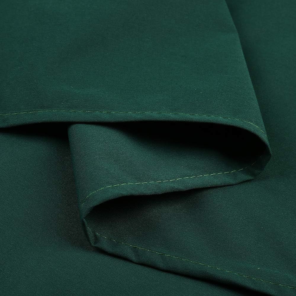 Green Backdrop Curtains 10ft x 10ft: Polyester Photo Backdrop Drapes - Halloween Party Photography Background Decorations