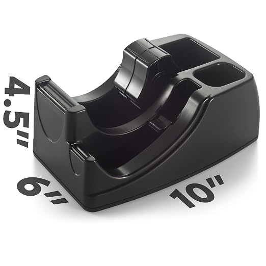 OIC96690 - OIC Heavy-duty 2-in-1 Tape Dispenser - Image 2