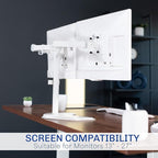 VIVO Dual LED LCD Monitor Free-Standing Desk Stand - Image 7
