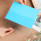 Outus 200 Pack 5 x 8.4 Inch Self Adhesive Label Pockets Bulk Plastic Labels - Image 3