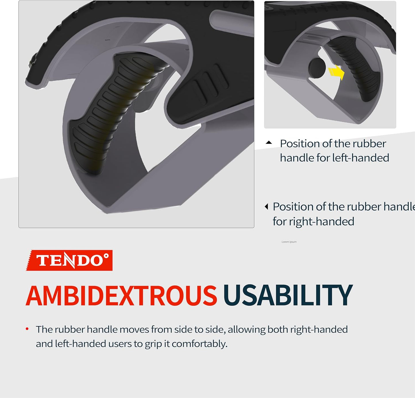 Heavy Duty Shipping Tape Dispenser: TENDO° Premium Line – Reusable, Replaceable, Eco-Friendly 2’’ Master Piece Dispenser for Pros with Patented 10° Sloped Chromium Blades - P-2200 (4th Gen.)_Pink
