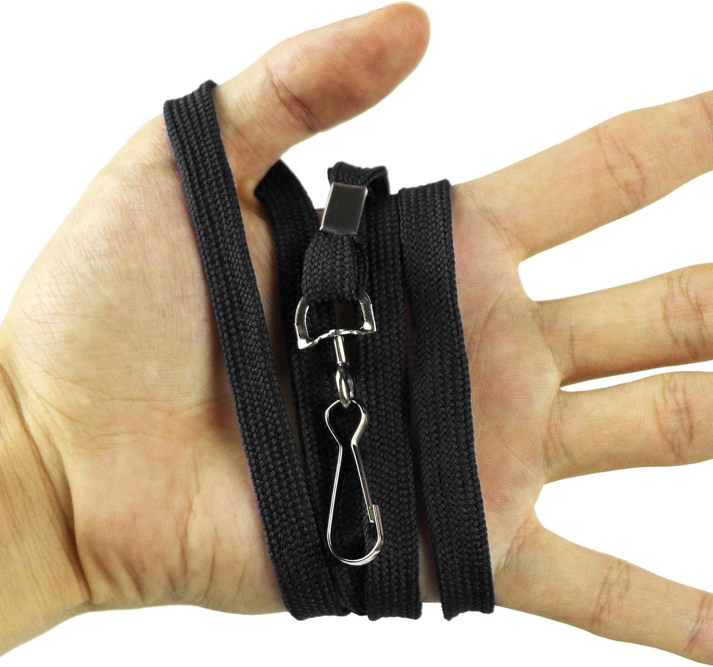 Ollain Badge Lanyards Flat Lanyard Swivel Hooks Durably Neck Bulk lanyards with Clip