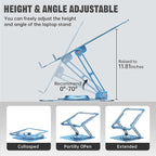 JOYEKY Laptop Stand for Desk, Adjustable Computer Stand - Image 4