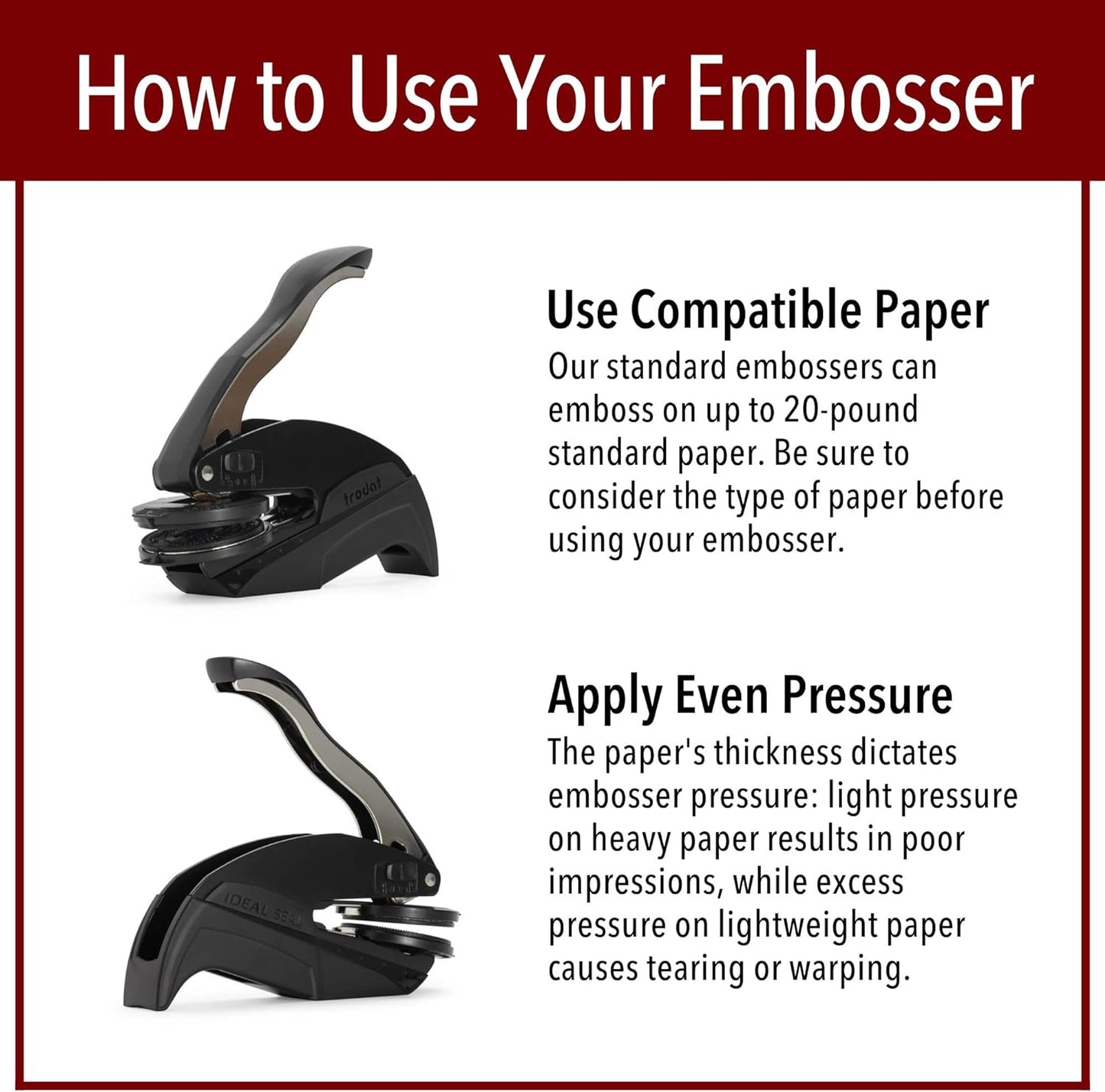 from The Library of Embossers & Stamps for Fantasy Book Readers | Custom Embosser | Custom Stamp | Ex Libris | Elevate Your Fantasy Collection of Stories and Novels (Design 16, Embosser)
