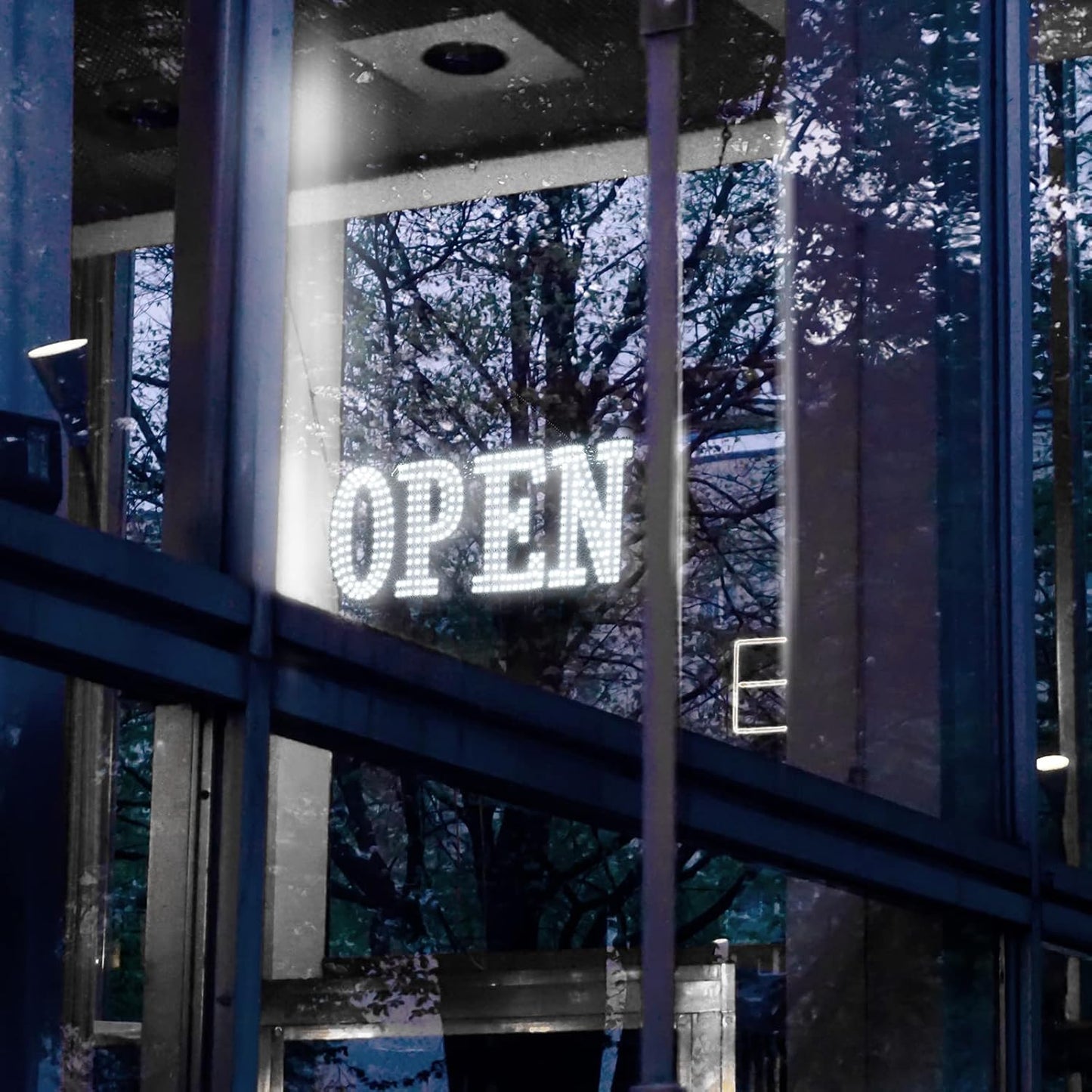 LED Open Sign White