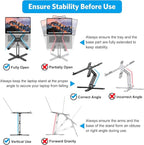 OMOTON 360° Rotating Laptop Stand Riser - Image 6