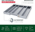 ROYAL CRAFT WOOD Luxury Bamboo Kitchen Drawer Organizer - Image 4