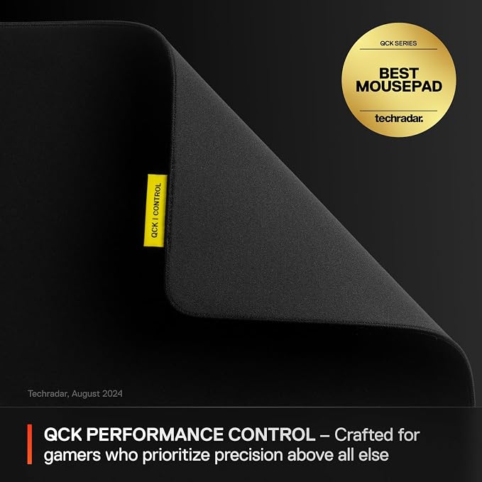 SteelSeries QcK XL Performance Control Gaming Mousepad — Extra Density - Image 2