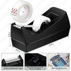 Yahenda 18 Pack Black Desktop Tape Dispenser Non Skid Base - Image 2