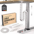 Ultimate Setup Under Desk Cable Management Vertebrae by UltimateSetup
