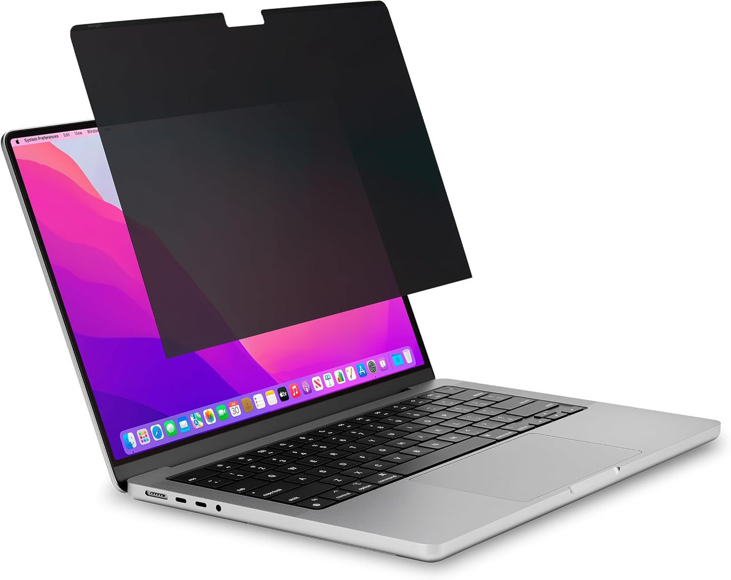 Kensington MP16 Magnetic MacBook Pro Privacy Screen for 16 inch MacBook Pro (2021-2024, M1, M2, M3, M4, Pro, Max), Removable Laptop Privacy Screen, Anti Glare Blue Light MacBook Mac Screen Protector