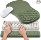 Hokafenle 2 in 1 Ergonomic Mouse Pad Wrist Support & Wrist Rest by Hokafenle