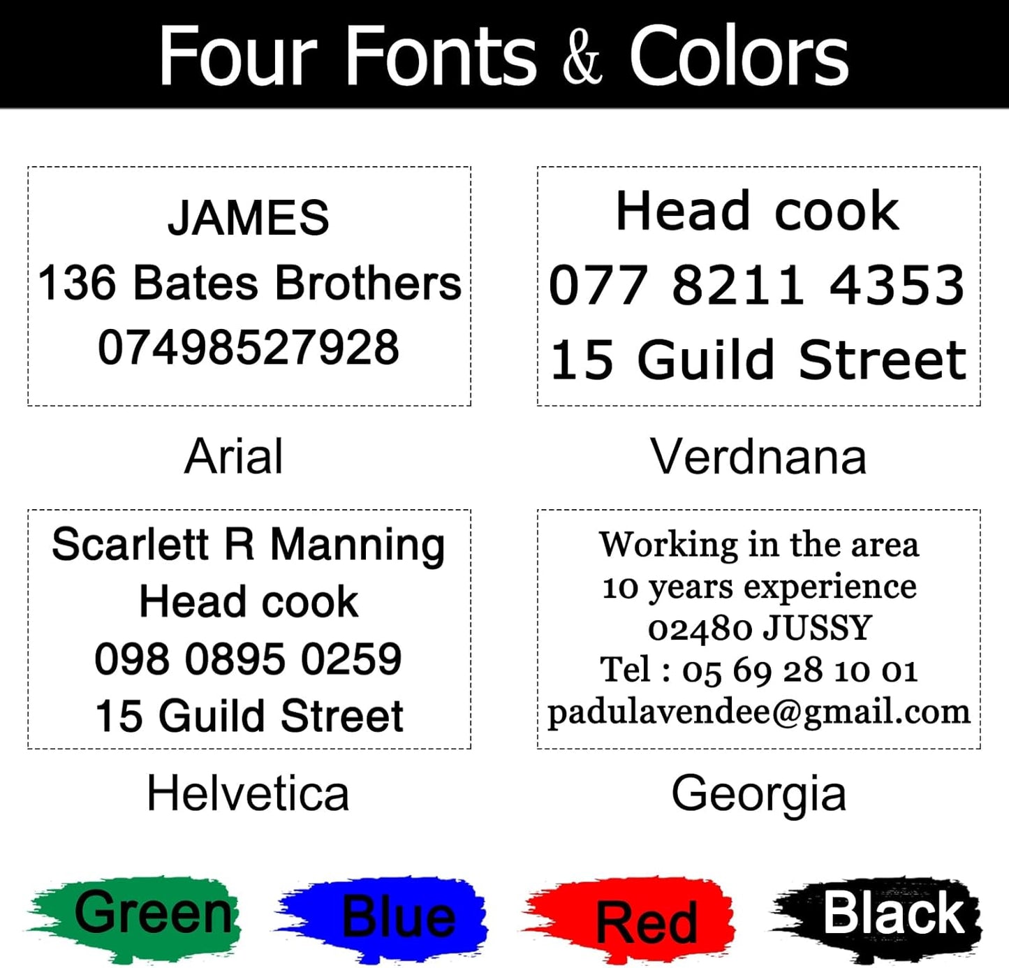 70x25mm Personalized Stamp Custom Self-Inking Business Address Rubber Stamps Customized with Name Date Signature Return Address Up to 5 Lines