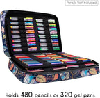 YOUSHARES Big Capacity Colored Pencil Case - Image 7
