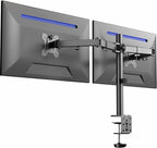VIVO Dual Monitor Desk Mount, Heavy Duty Fully Adjustable Stand, Fits 2 LCD LED by Unknown