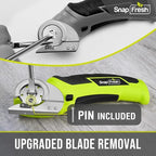 SnapFresh Cordless Electric Scissors, 4V Electric Mini Box Cutter, Carpet & - Image 6
