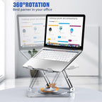 JOYEKY Laptop Stand for Desk, Adjustable Computer Stand - Image 2