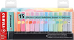 STABILO - BOSS ORIGINAL Pastel - Highlighter - Deskset of 15 - - Image 2