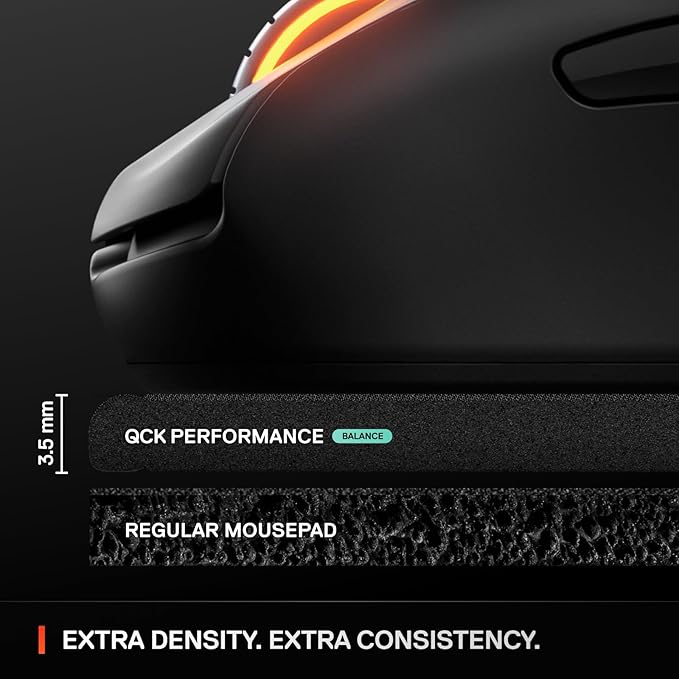 SteelSeries QcK XL Performance Balance Gaming Mousepad — Extra Density - Image 4