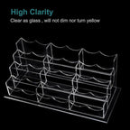 Vevitts Business Acrylic Card Holder Display - Image 3