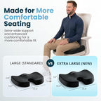ComfiLife Extra Large Gel & Memory Foam Seat Cushion - Image 5