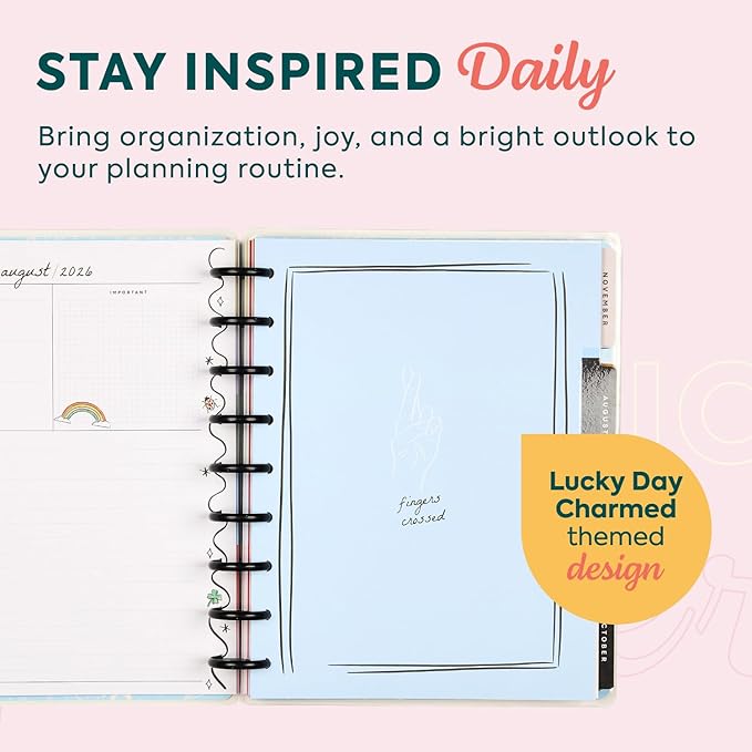 Happy Planner Disc-Bound Planner July 2026–Dec. 2027, 18-Month Planner - Image 4