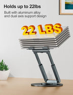 tounee Telescopic Laptop Stand for Desk - Image 6